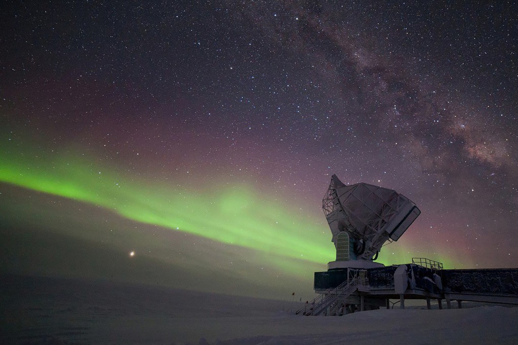 The South Pole. Photo: EHT