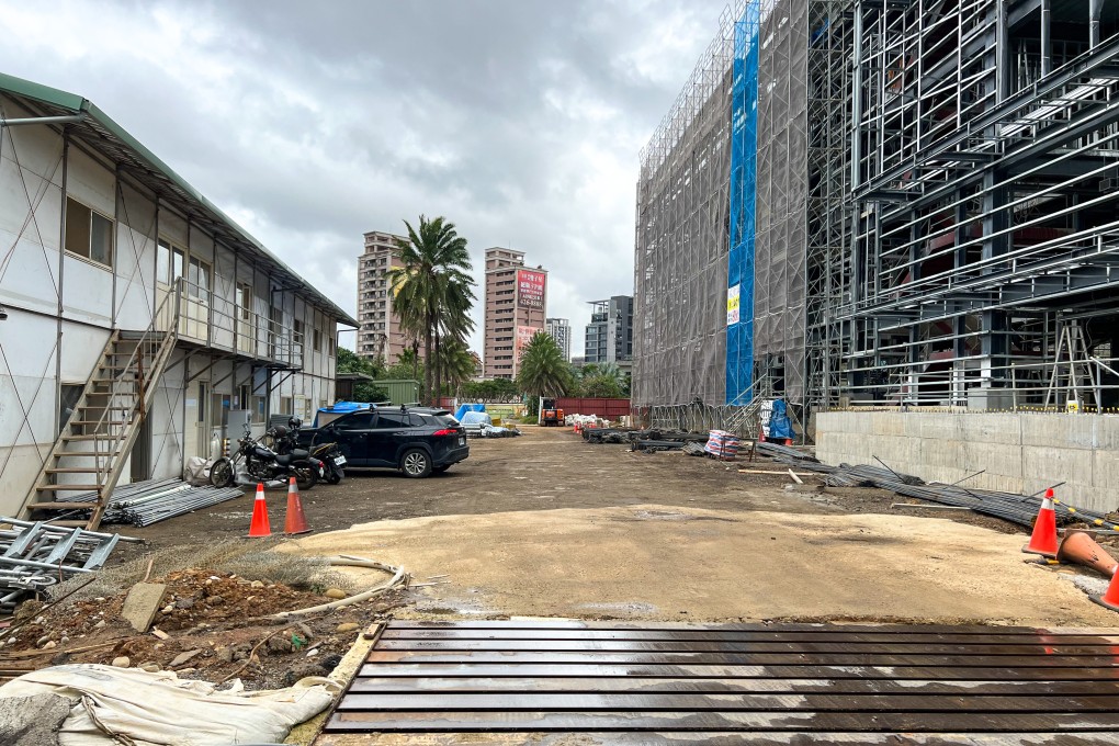 A vacant construction site on January 3 shows how Asia Silicon Valley in Taoyuan city, Taiwan, is making slow progress. Photo: Ralph Jennings