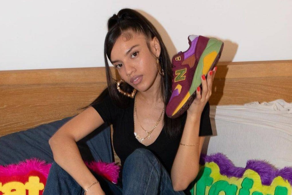 Young sneakerheads have been drawn of late to New Balance sneakers, such as its 580 model (above), belying its image as a “dad shoe” brand.