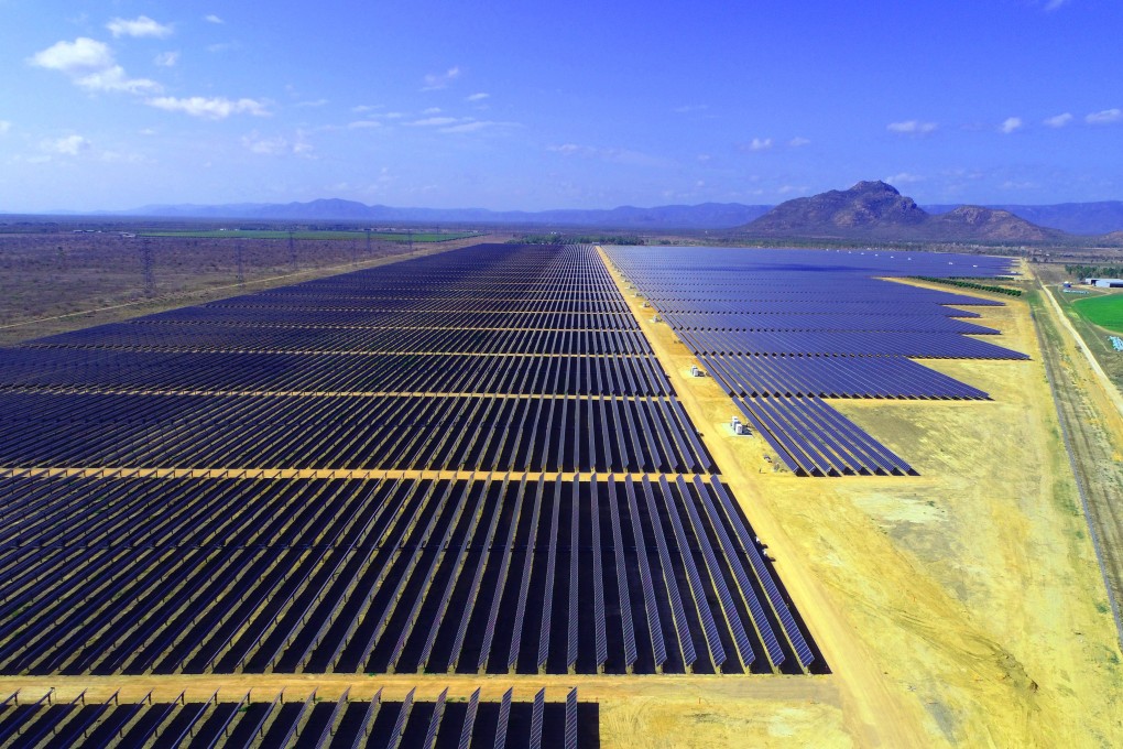 A solar farm in Australia. Sun Cable announced this week it had entered voluntary administration following “the absence of alignment” with shareholders. Photo: Shutterstock