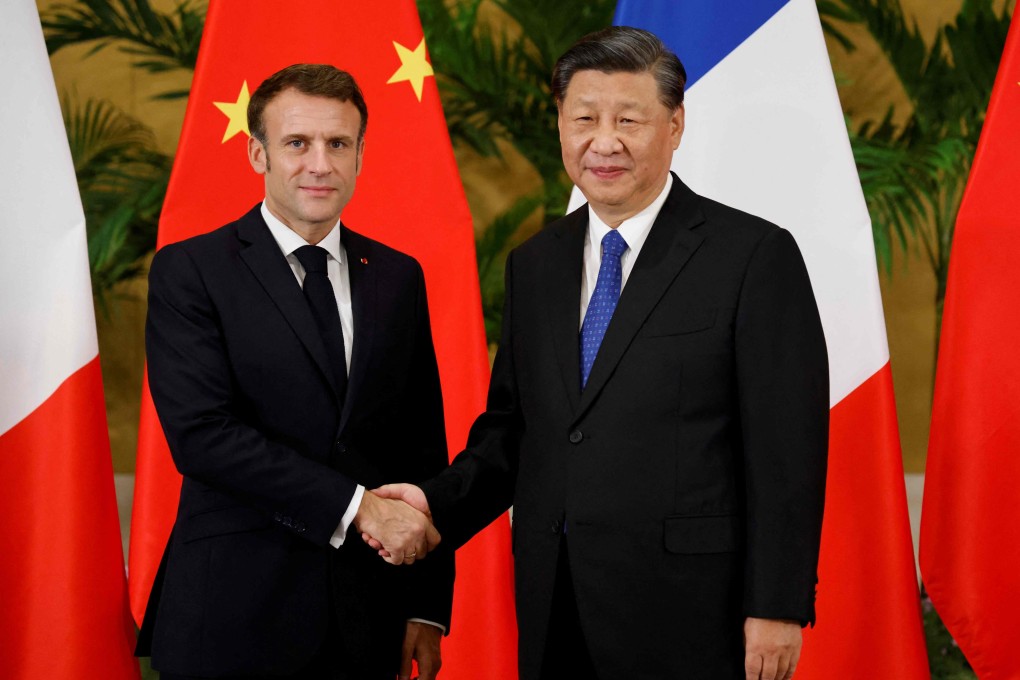China’s top diplomat and his French counterpart discussed an “important bilateral agenda” for the two nations during a phone call on Monday ahead the expected visit to Beijing of French President Emmanuel Macron. Photo: AFP