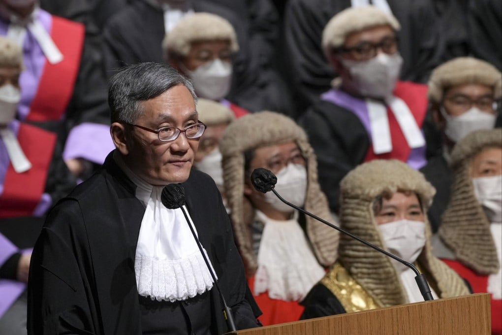 Chief Justice Andrew Cheung says the judiciary is not entitled to make public policies or political decisions. Photo: Sam Tsang