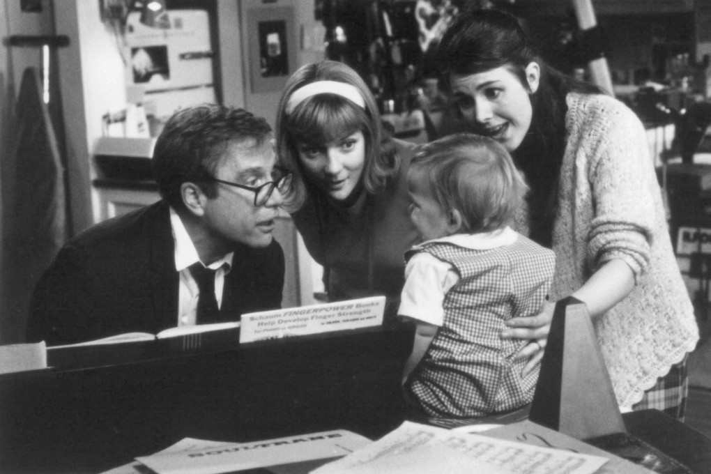 Richard Dreyfuss (left) stars as a high school music teacher who gives up his dreams but inspires generations of students in Mr. Holland’s Opus (1995).