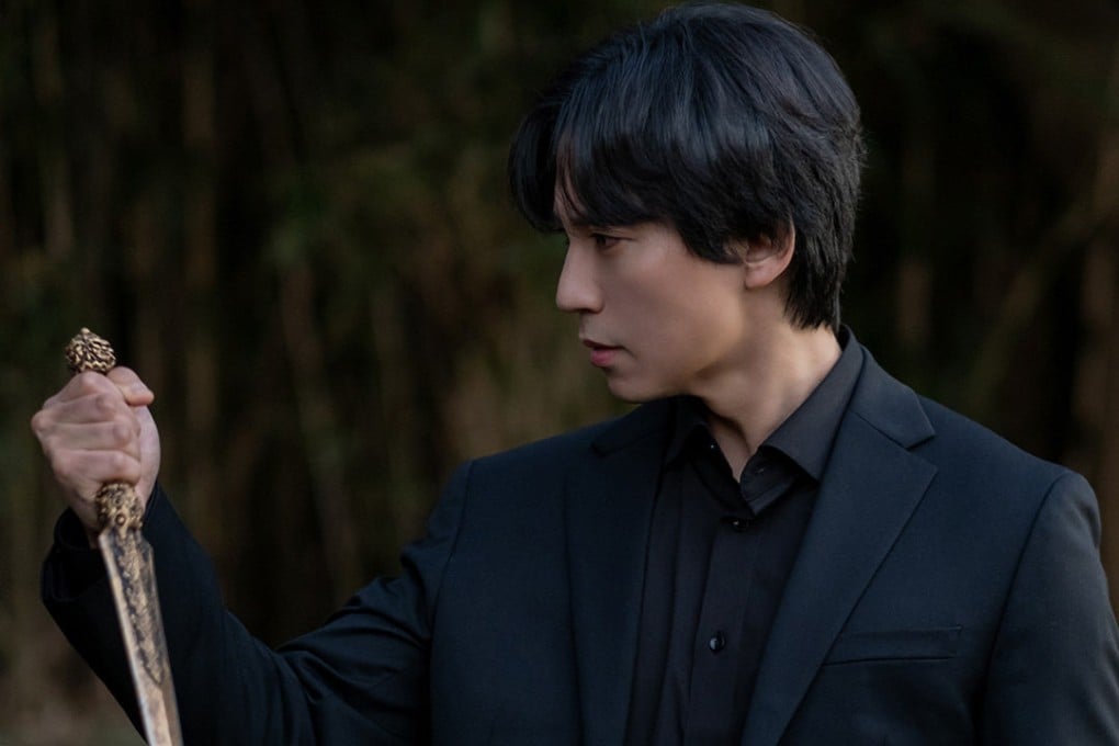 In Island, Kim Nam-gil (above) is Van, a half-human, half-demon who protects people on Jeju Island from “lust demons”’.