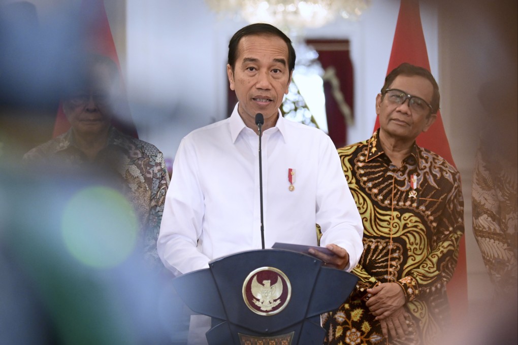 Indonesian President Joko Widodo. Last week he expressed “deep regret” over a dozen incidents of rights breaches carried out under past administrations from the northernmost province of Aceh to the easternmost province of Papua between the 1960s and early 2000s. Photo: AP