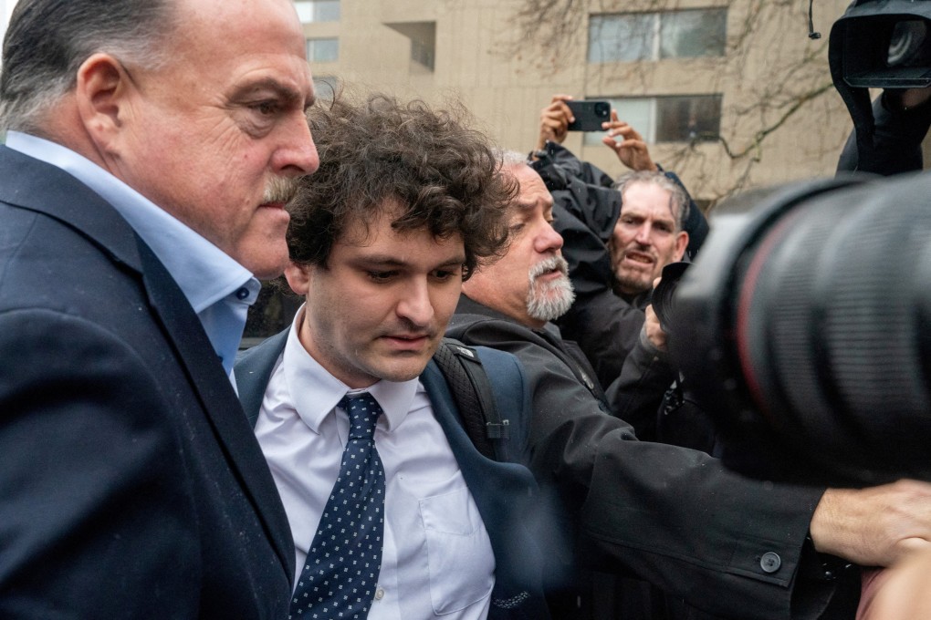Former FTX chief Sam Bankman-Fried, who faces fraud charges over the collapse of the cryptocurrency exchange, arrives at a hearing at Manhattan federal court in New York City, US, on January 3. Photo: Reuters