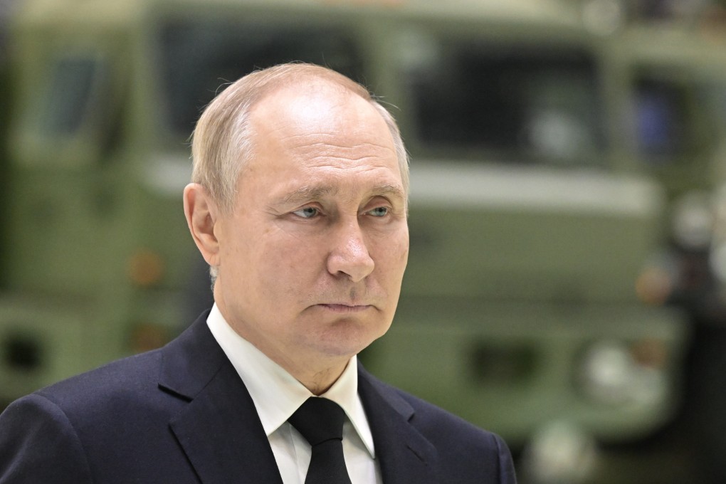 Russian President Vladimir Putin, visiting St Petersburg on Wednesday. Photo: EPA-EFE