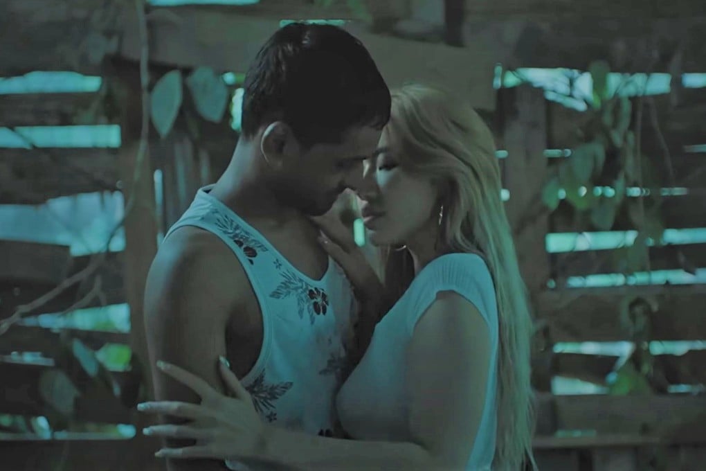 A screengrab taken from the trailer for Pulau starring Siew Pui Yi, an influencer better known as Ms Puiyi. Photo: YouTube