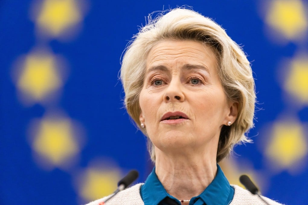 European Commission President Ursula von der Leyen told the World Economic Forum about the EU’s Net-Zero Industry Act. on Tuesday. Photo: dpa