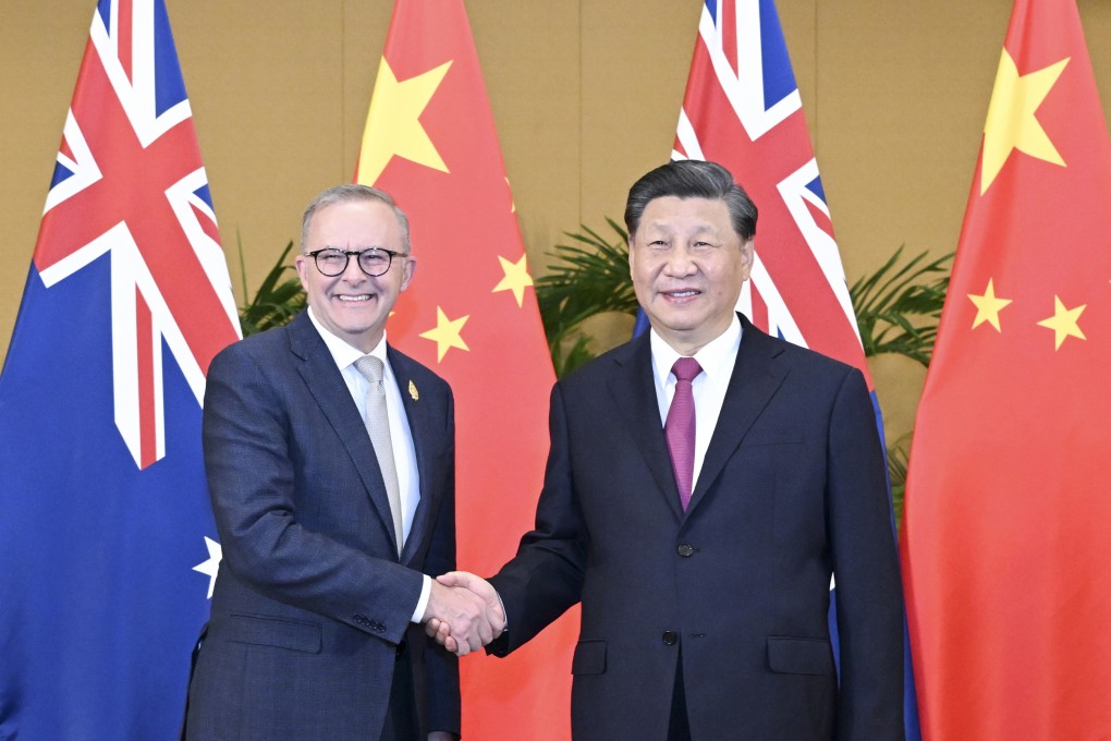 Chinese President Xi Jinping meets with Australian Prime Minister Anthony Albanese in Bali, Indonesia on November 15, 2022. After winning last May’s federal election, the new Albanese government set “stabilisation” as the objective for Canberra’s relations with Beijing. Photo: Xinhua