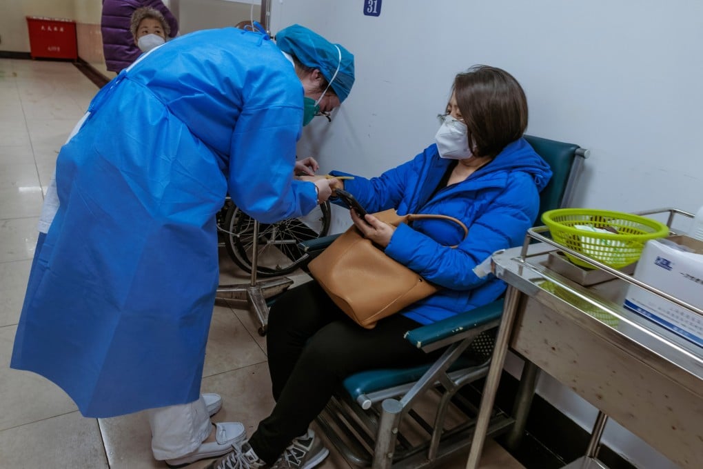 China’s medical system has been put under pressure by Beijing’s sudden pivot from zero-Covid. Photo: EPA-EFE