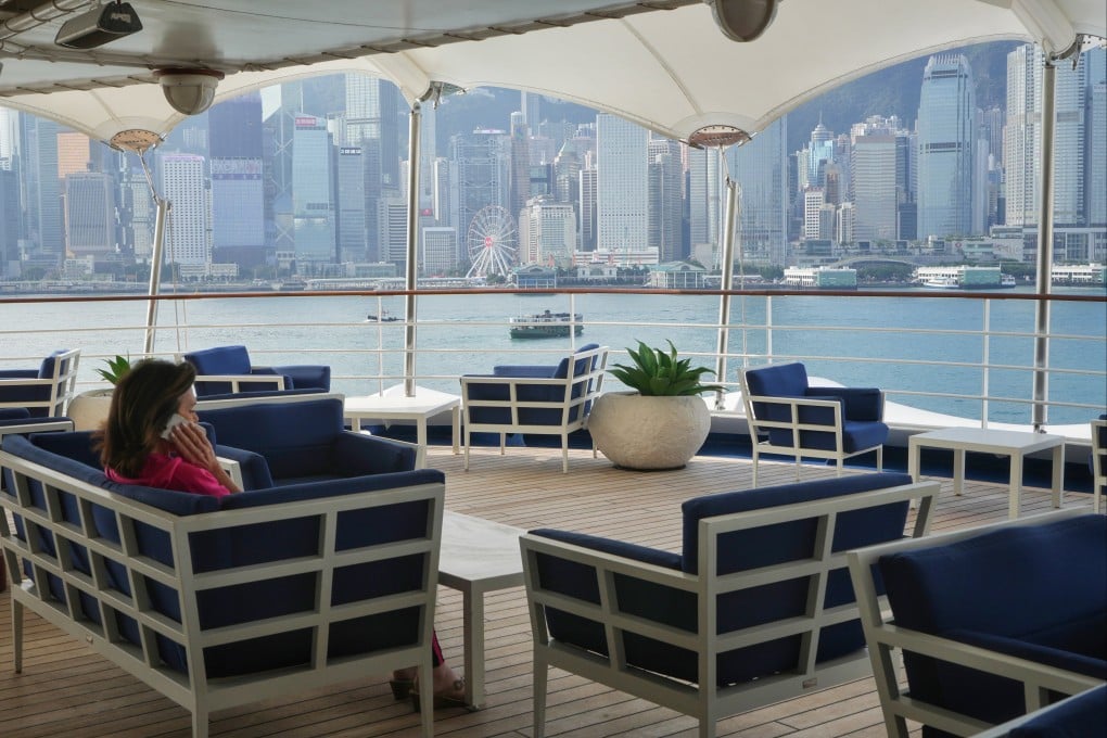 The Silver Spirit cruise ship docks at Tsim Sha Tsui Ocean Terminal. The Hong Kong Tourism Board has lined up 82 ship calls from at least 16 cruise lines this year. Photo: Elson Li