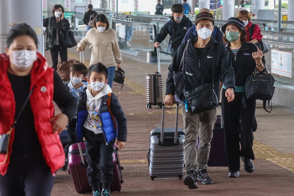 A total quota of 50,000 travellers a day for four land border checkpoints was raised to 65,000 for four days. Photo: K. Y. Cheng