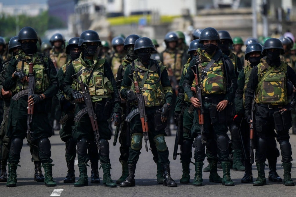 Sri Lanka has proposed to halve its military by 2030. Photo: AFP