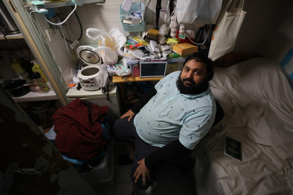 Poules Zaki, 41, is one of a tiny minority of asylum seekers in Hong Kong to succeed in achieving refugee status. Photo: Xiaomei Chen