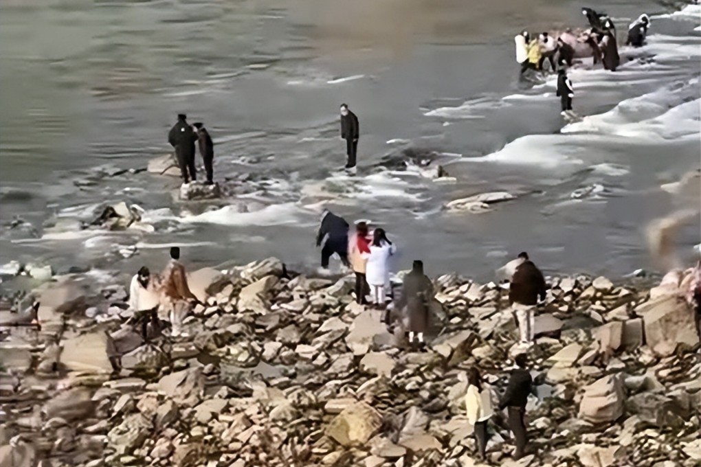 The beach where the accident occurred was a popular spot for taking social media photos. Photo: Weibo