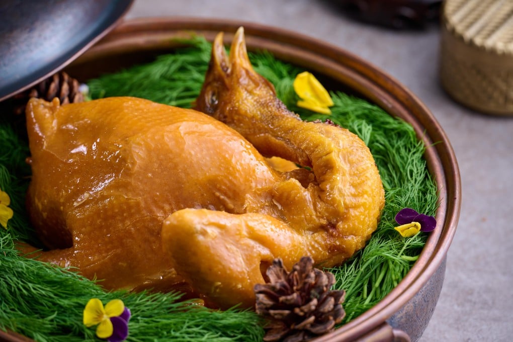 Chinese-style crispy fried chicken from chef Liu Zhen of Yong Fu, a one-Michelin-starred restaurant in Wan Chai, Hong Kong. Photo: Yong Fu