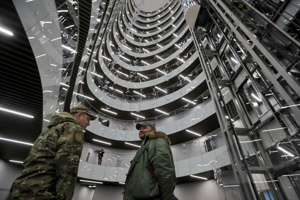 The Wagner Centre office block in Saint Petersburg, Russia. Photo: Reuters