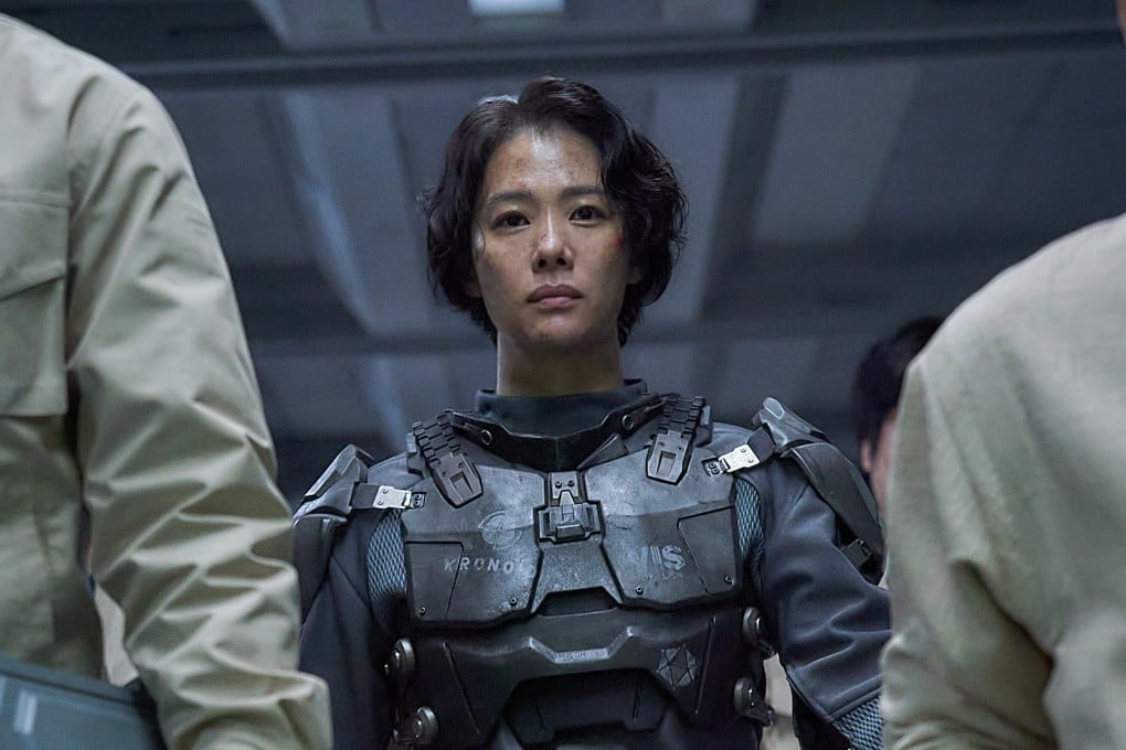 Korean actress Kim Hyun-joo in a still from Jung_E. She explains why she took on the sci-fi film and how streaming services are helping her push boundaries as an actor. Photo: Netflix
