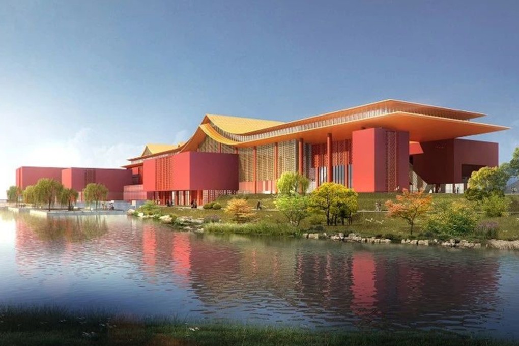 Construction of the north campus of Beijing’s Palace Museum began in December and is expected to be completed in 2025. Photo: Sohu