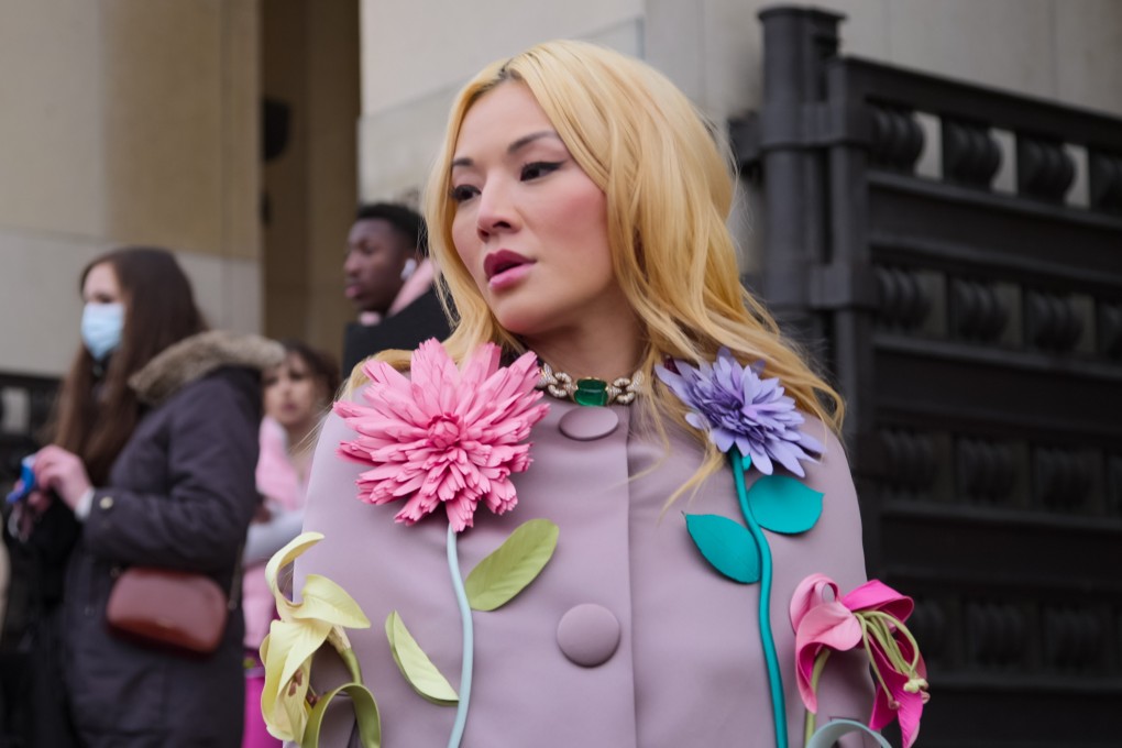 Tina Leung in the first episode of Bling Empire: New York on Netflix. Born and partly raised in Hong Kong, she has been a fashion editor, stylist and influencer, and says she started buying Gucci to wear while in high school. Photo: courtesy of Netflix