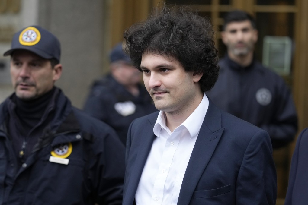 FTX founder Sam Bankman-Fried leaves Manhattan federal court in New York on January 3. Photo: AP