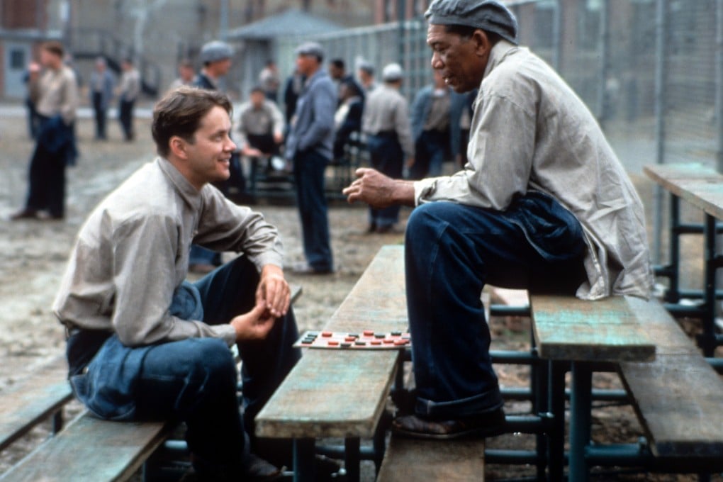 Tim Robbins and Morgan Freeman in a scene from The Shawshank Redemption. Watching the film inspires Elizabeth Chu, the young chairwoman of family-owned ZS Hospitality, which runs restaurants in Hong Kong, to be patient and hopeful, she tells Richard Lord. Photo: Castle Rock Entertainment/Getty Images