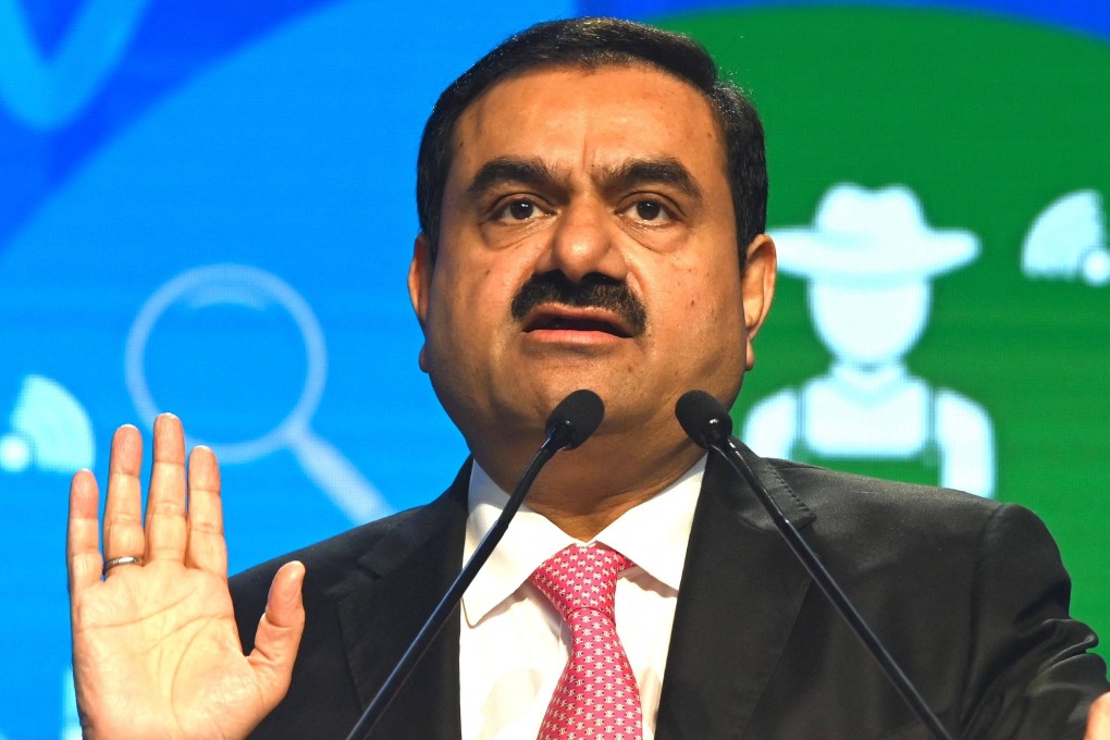 Chairperson of Indian conglomerate Adani Group, Gautam Adani, speaks at the World Congress of Accountants in Mumbai on November 22, 2022. Photo: AFP/File