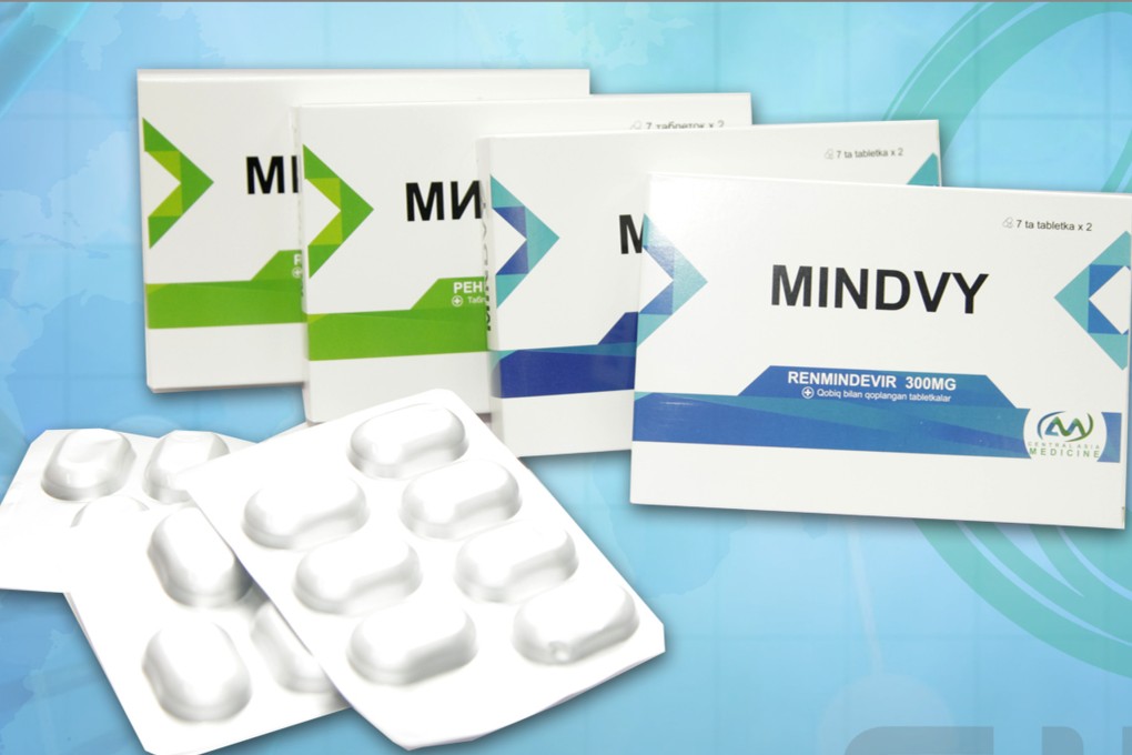 The Covid-19 medication VV116 is one of two Chinese oral pill treatments approved for use in China on Sunday. Photo: Handout