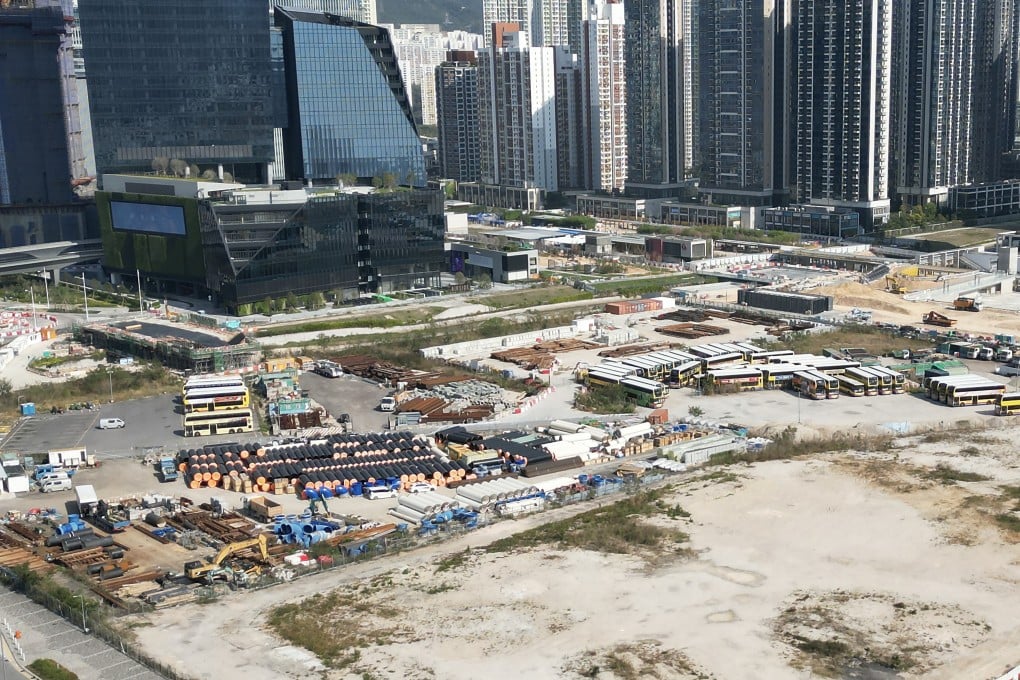 The area where the government is planning to build temporary flats at Kai Tak. Photo: Sam Tsang