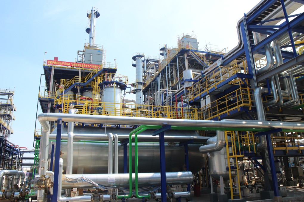 An Ecoceres plant in Zhangjiagang, Jiangsu province, turns waste oil into low-carbon fuel for aircraft and vehicles. Photo: Handout