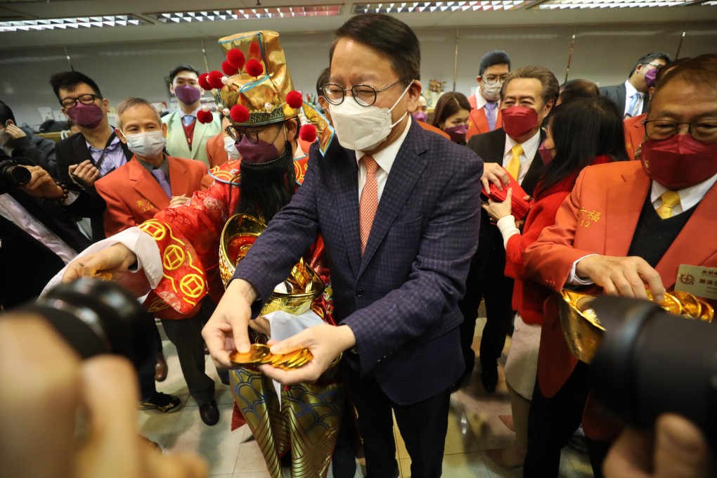 Chief Secretary for Administration Eric Chan Kwok-ki is leading the fight to attract global talent to Hong Kong. Photo: Xiaomei Chen