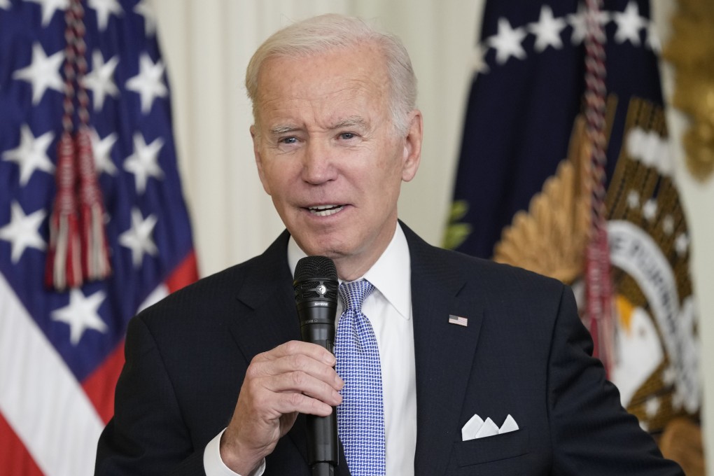 US President Joe Biden. File photo: AP