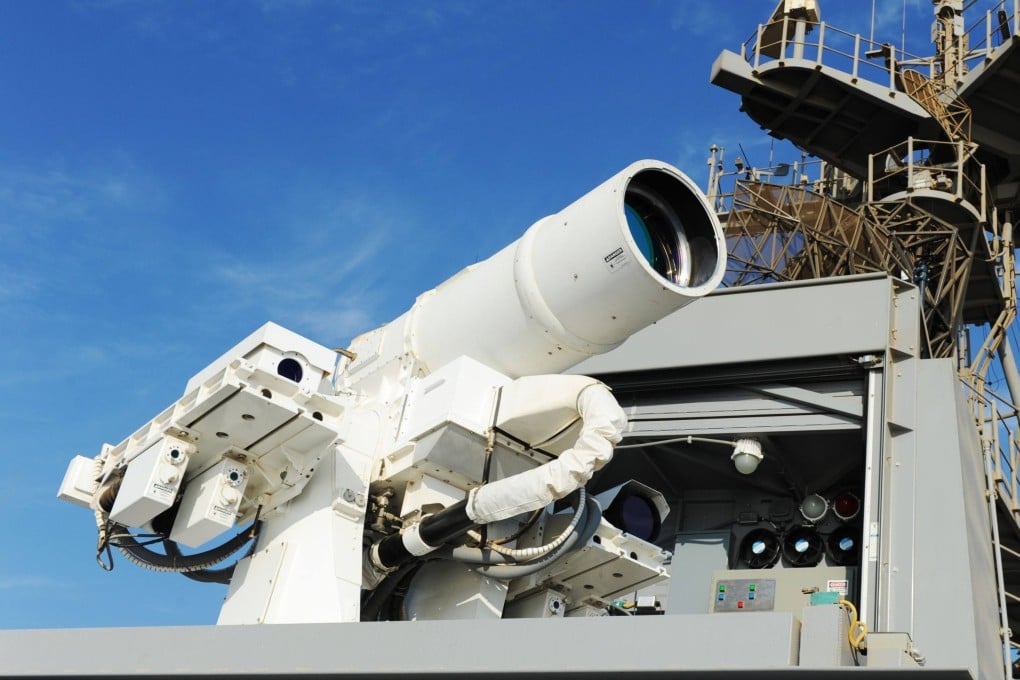 Laser weapons need large amounts of energy to destroy a target. Photo: AFP