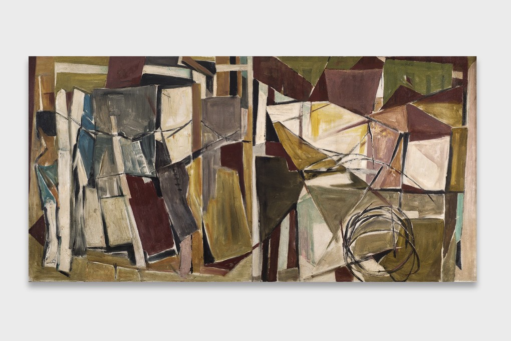 Detail from “Drying Laundry” (1960-1970) by Chen Wen Hsi, one of 30-plus paintings by 11 artists associated with Singapore and Vietnam that feature in a Hong Kong exhibition. Photo: courtesy of LGDR & Wei
