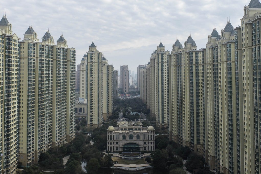 An Evergrande housing complex in Huaian, Jiangsu province, China. Photo: AFP