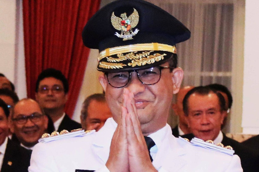 Anies Baswedan, who wants to be Indonesia’s next president, was governor of Jakarta for five years until 2022. File photo: AFP