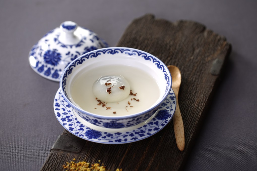 Ningbo tangyuan glutinous rice balls as served at Yong Fu restaurant in Hong Kong. Glutinous rice balls, called tong yuen in Cantonese, are traditionally eaten on the 15th day of Lunar New Year celebrations. Photo: Yong Fu