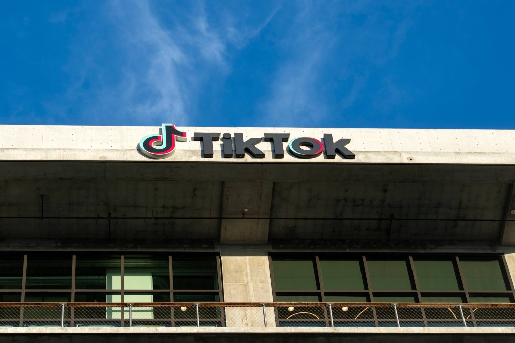 TikTok’s building in Culver City, California seen on November 17, 2020. Photo: AFP