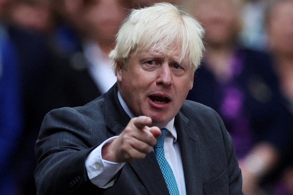 Boris Johnson, Britain’s former prime minister. Photo: Reuters