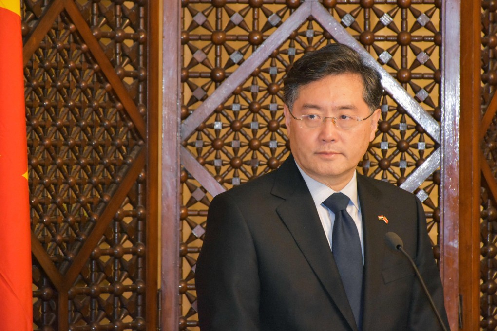 Chinese Foreign Minister Qin Gang (pictured) and his Japanese counterpart, Yoshimasa Hayashi, spoke for about 50 minutes on Thursday night. Photo: AFP