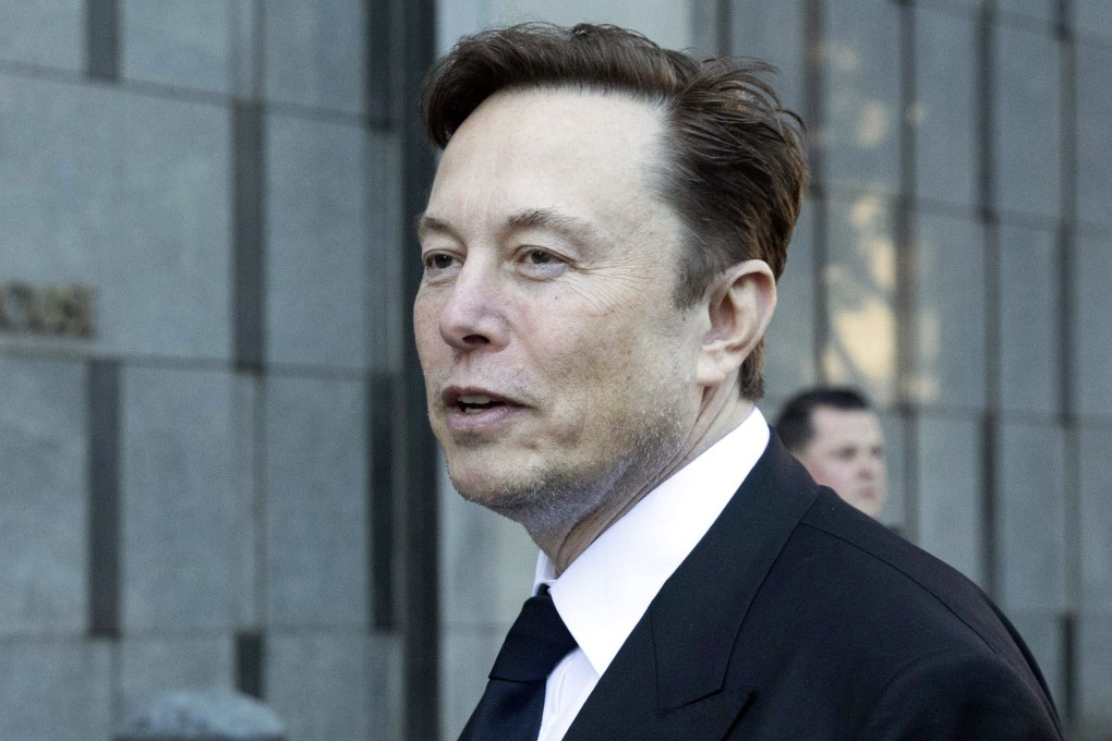 Elon Musk leaves federal court in San Francisco in January. Photo: AP