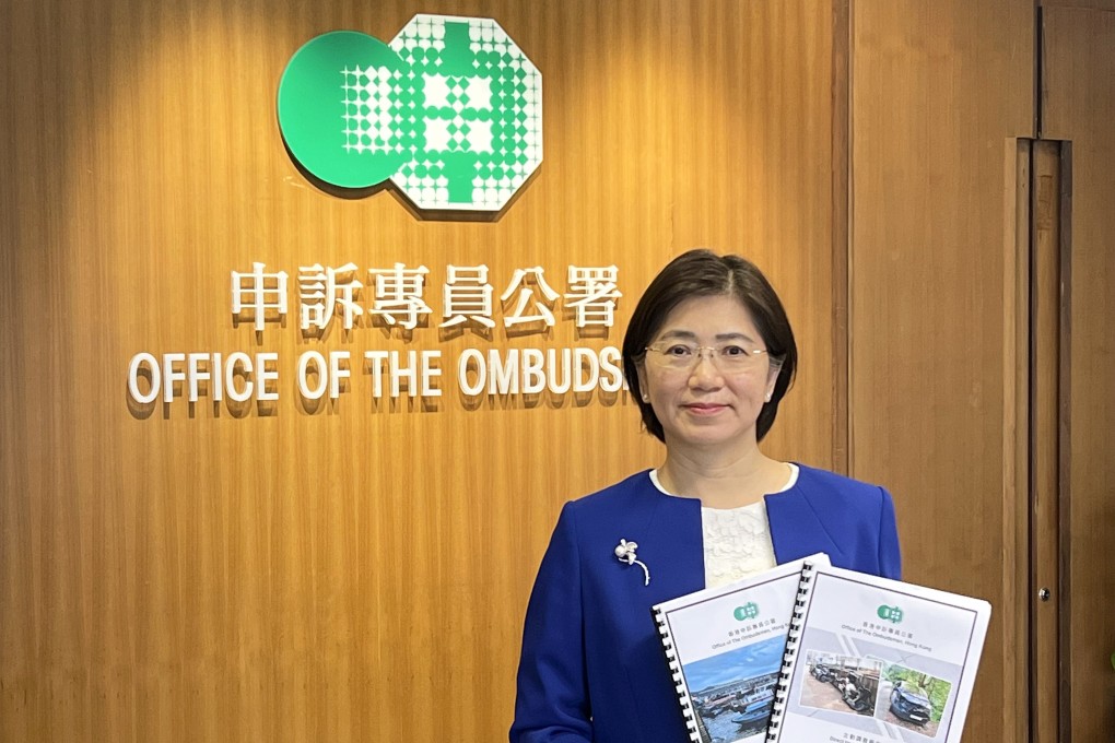 The Ombudsman, Winnie Chiu Wai-yin, in a file photo. Her office  recently announced the completion of an investigation into the operational arrangements for statutory visits under the Justices of the Peace Visit Programme. Photo: Handout