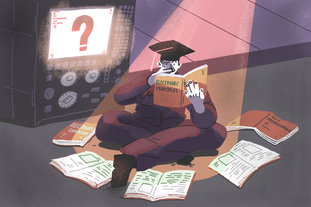China is encouraging students to pursue technical educations as it looks to address a shortage of blue-collar workers and retain its place as the world’s factory. Illustration: Brian Wang