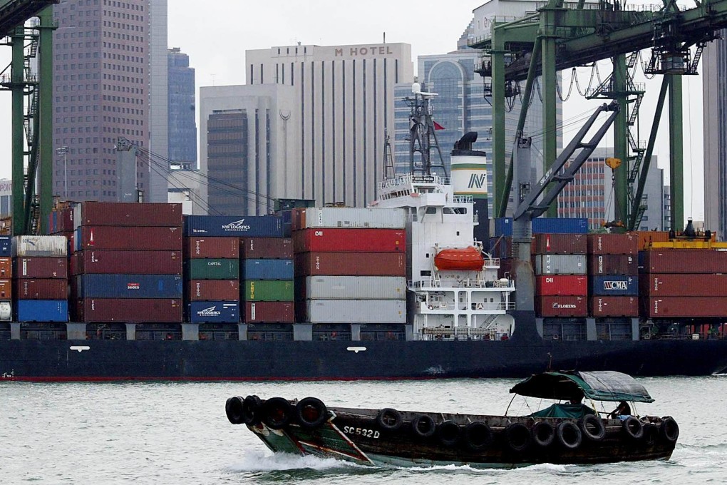 The Keppel Container Port in Singapore. Six executives from Keppel Offshore & Marine avoided prosecution charges in a bribery case linked to Brazil’s Petrobras scandal. AFP/File