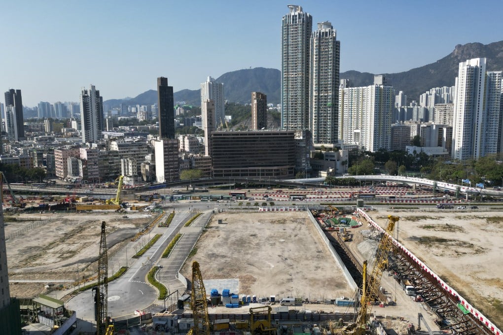 Land in Kai Tak, among sites designated for Hong Kong’s light public housing programme. Photo: Sam Tsang