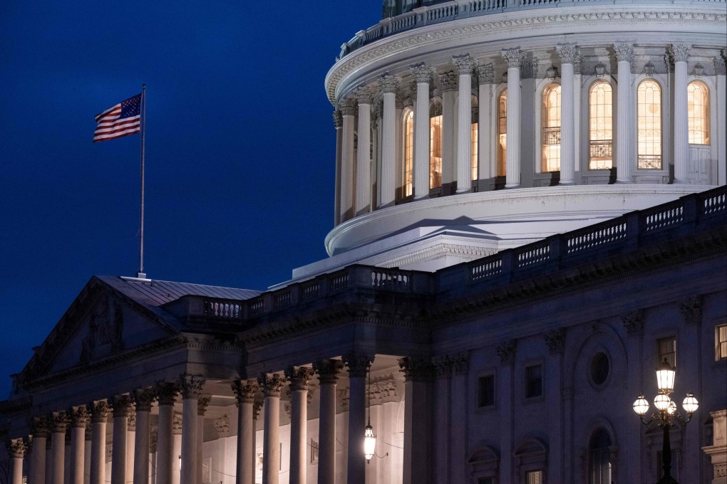 The US Capitol in Washington, US, on February 6, ahead of US President Joe Biden’s State of the Union address on February 7. Photo: AFP