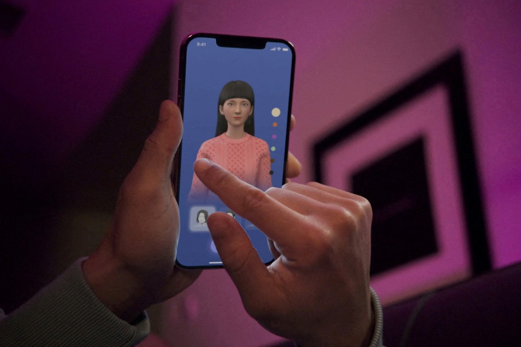 A user customises an avatar for a personal AI chatbot on a smartphone app. ChatGPT signifies a tipping point in AI technologies, with its breakthrough capability opening the doors to many monetisation opportunities. Photo: Handout via Reuters