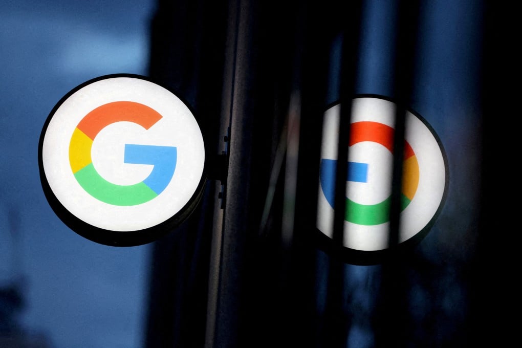 The Google logo is seen at a store in New York in November 2021. Photo: Reuters