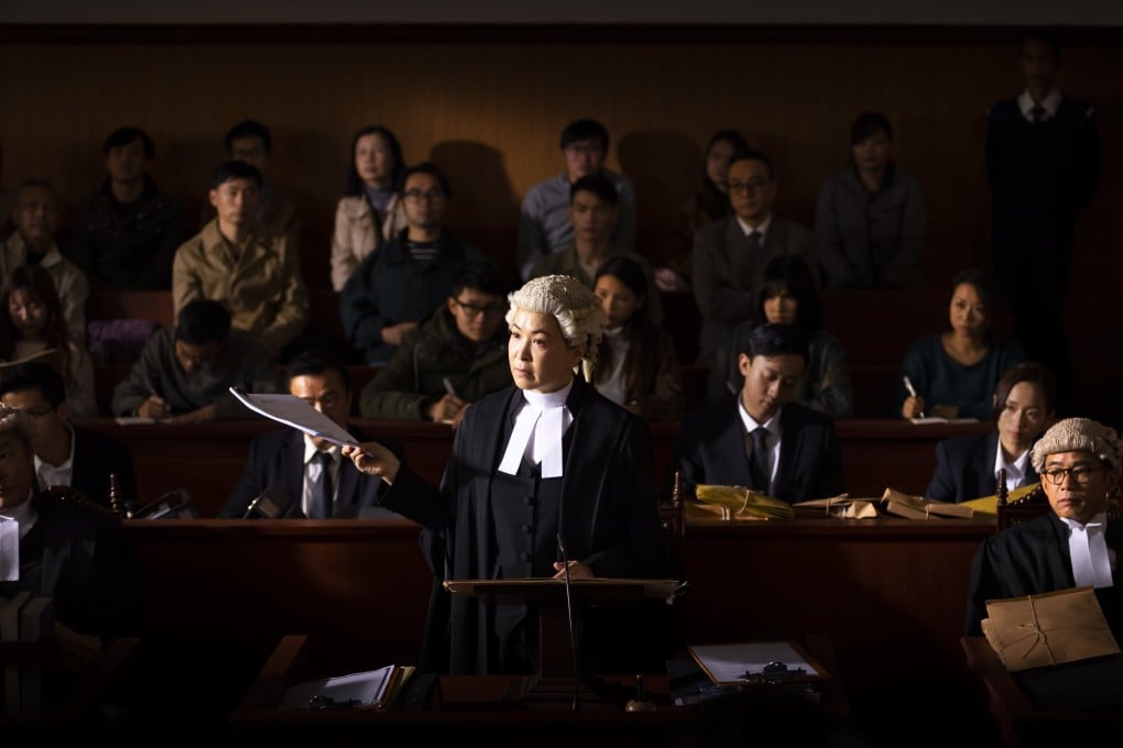 Louisa So (centre) in a still from The Sparring Partner. The true-crime mystery/court drama scored a remarkable 16 nominations to lead the field at the 41st Hong Kong Film Awards.